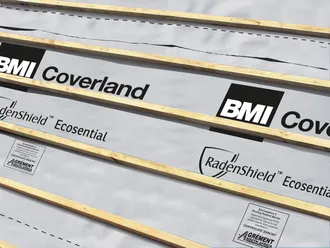 RadenShield Ecosential installed under battens as part of the cool roof system